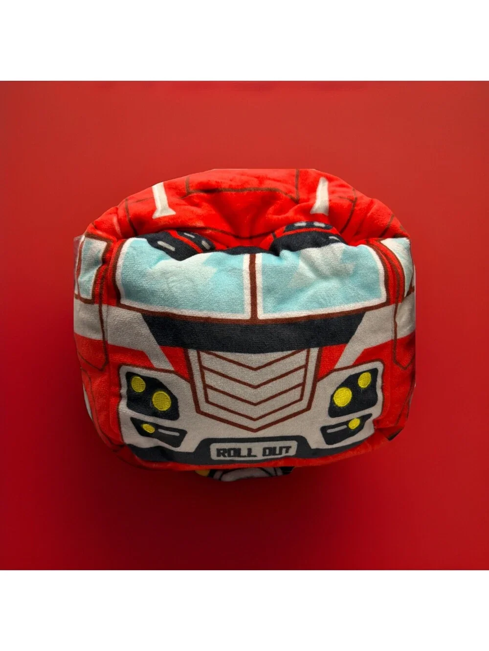 Transformers Optimus Prime Bundle Motion Sensing Helicopter & Reversible Plushie